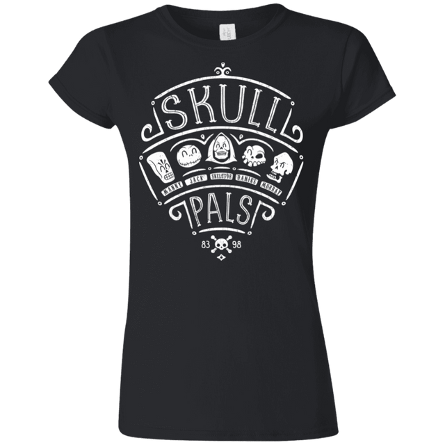 T-Shirts Black / S Skull Pals Junior Slimmer-Fit T-Shirt