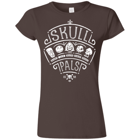 T-Shirts Dark Chocolate / S Skull Pals Junior Slimmer-Fit T-Shirt