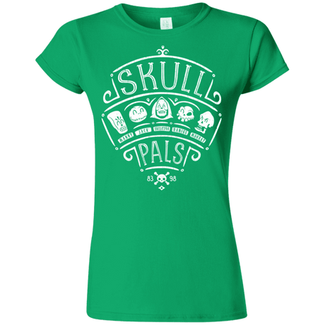 T-Shirts Irish Green / S Skull Pals Junior Slimmer-Fit T-Shirt