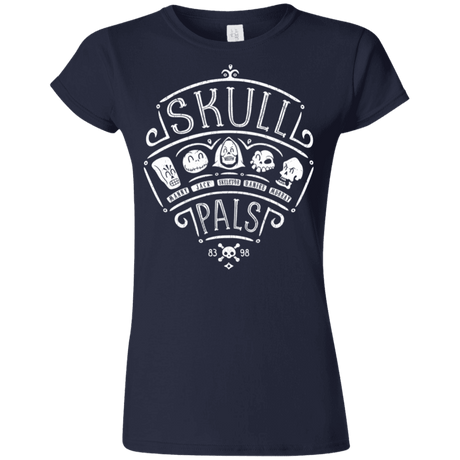 T-Shirts Navy / S Skull Pals Junior Slimmer-Fit T-Shirt
