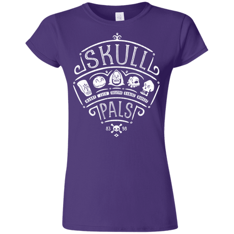 T-Shirts Purple / S Skull Pals Junior Slimmer-Fit T-Shirt