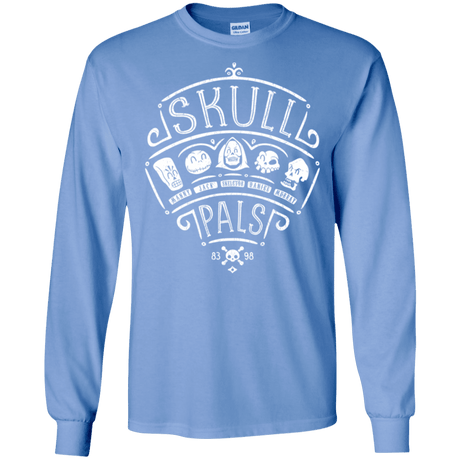 T-Shirts Carolina Blue / S Skull Pals Men's Long Sleeve T-Shirt