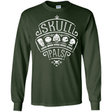 T-Shirts Forest Green / S Skull Pals Men's Long Sleeve T-Shirt