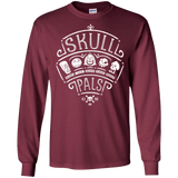 T-Shirts Maroon / S Skull Pals Men's Long Sleeve T-Shirt