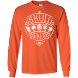 T-Shirts Orange / S Skull Pals Men's Long Sleeve T-Shirt