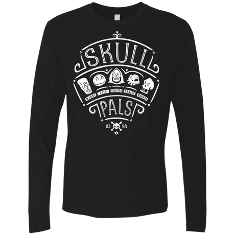T-Shirts Black / S Skull Pals Men's Premium Long Sleeve