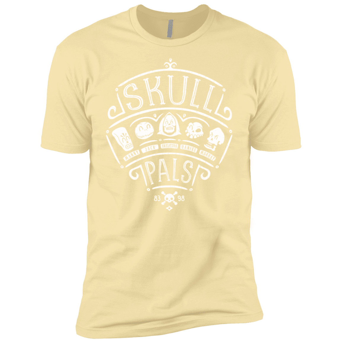 T-Shirts Banana Cream / X-Small Skull Pals Men's Premium T-Shirt