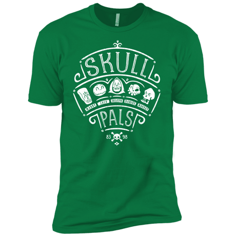 T-Shirts Kelly Green / X-Small Skull Pals Men's Premium T-Shirt