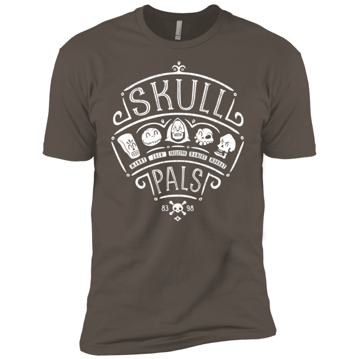 T-Shirts Warm Grey / X-Small Skull Pals Men's Premium T-Shirt