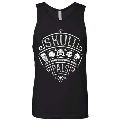 T-Shirts Black / S Skull Pals Men's Premium Tank Top