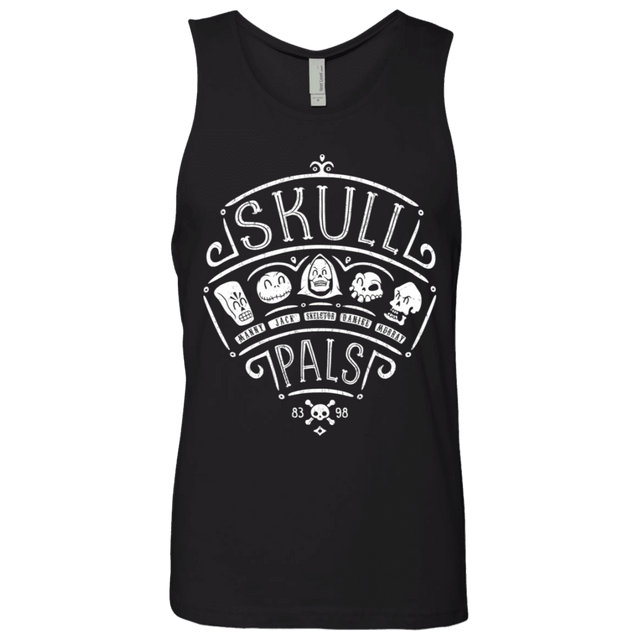 T-Shirts Black / S Skull Pals Men's Premium Tank Top