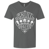 T-Shirts Heavy Metal / X-Small Skull Pals Men's Premium V-Neck