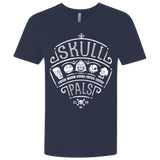 T-Shirts Midnight Navy / X-Small Skull Pals Men's Premium V-Neck