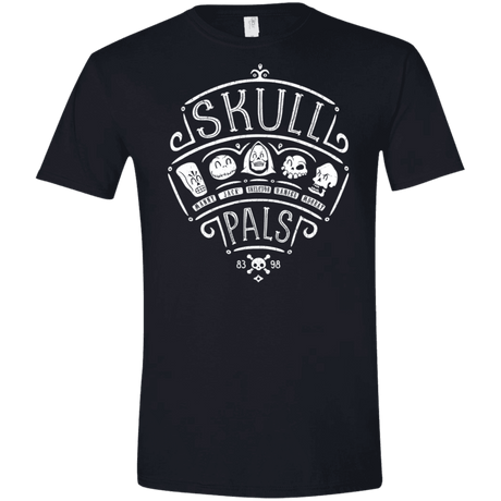 T-Shirts Black / X-Small Skull Pals Men's Semi-Fitted Softstyle