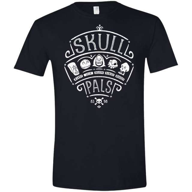 T-Shirts Black / X-Small Skull Pals Men's Semi-Fitted Softstyle
