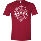 T-Shirts Cardinal Red / S Skull Pals Men's Semi-Fitted Softstyle