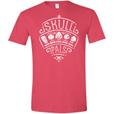 T-Shirts Heather Red / S Skull Pals Men's Semi-Fitted Softstyle