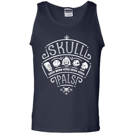 T-Shirts Navy / S Skull Pals Men's Tank Top