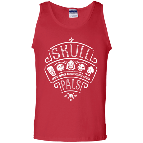 T-Shirts Red / S Skull Pals Men's Tank Top