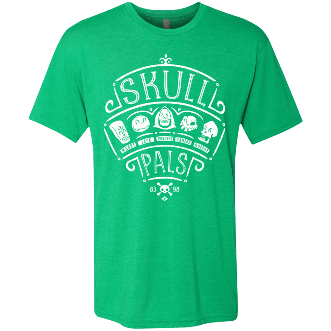 T-Shirts Envy / S Skull Pals Men's Triblend T-Shirt