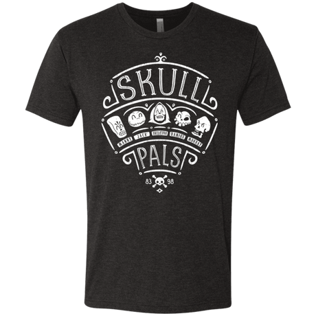 T-Shirts Vintage Black / S Skull Pals Men's Triblend T-Shirt