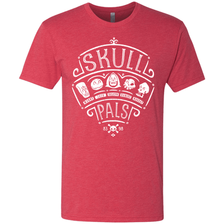 T-Shirts Vintage Red / S Skull Pals Men's Triblend T-Shirt