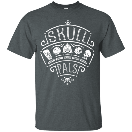 T-Shirts Dark Heather / S Skull Pals T-Shirt