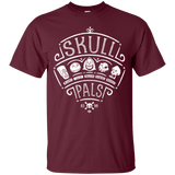 T-Shirts Maroon / S Skull Pals T-Shirt