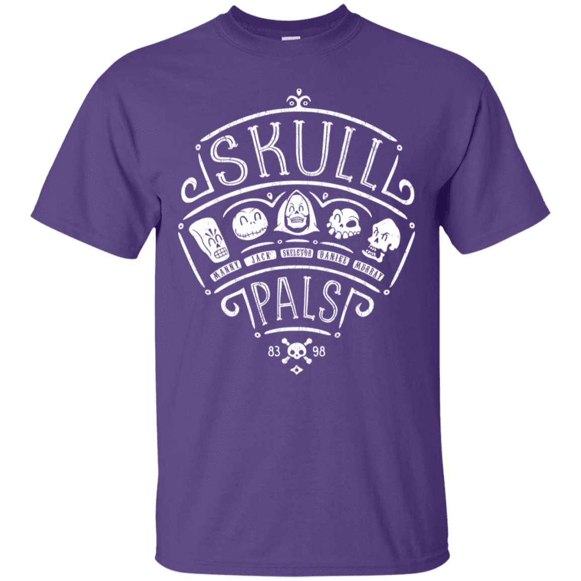 T-Shirts Purple / S Skull Pals T-Shirt