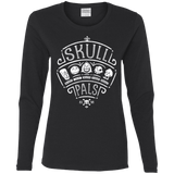 T-Shirts Black / S Skull Pals Women's Long Sleeve T-Shirt