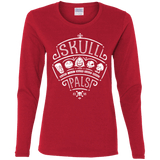 T-Shirts Red / S Skull Pals Women's Long Sleeve T-Shirt