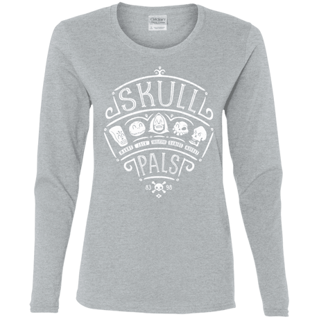 T-Shirts Sport Grey / S Skull Pals Women's Long Sleeve T-Shirt