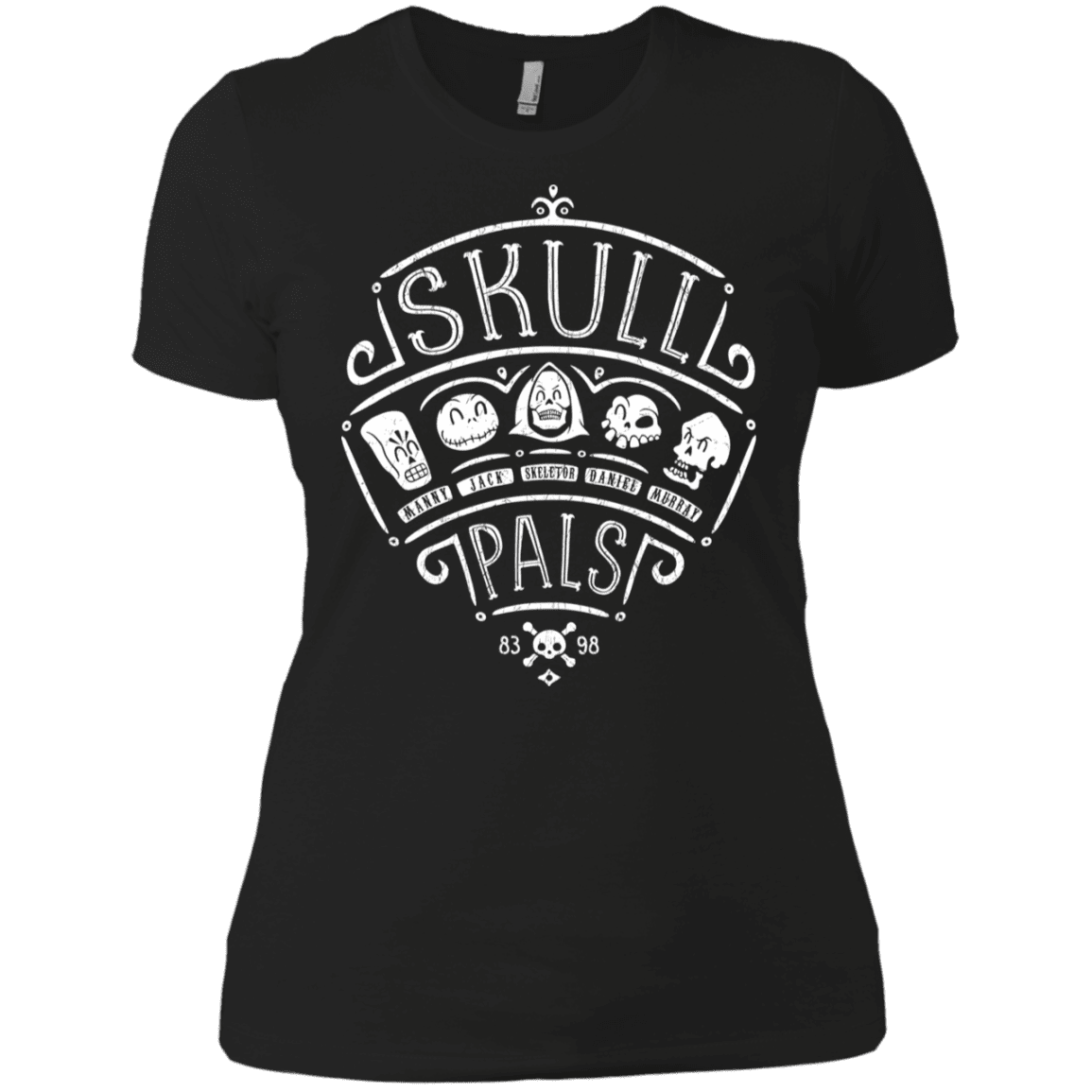 T-Shirts Black / X-Small Skull Pals Women's Premium T-Shirt