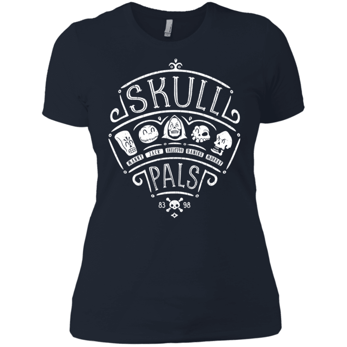 T-Shirts Midnight Navy / X-Small Skull Pals Women's Premium T-Shirt