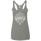 T-Shirts Venetian Grey / X-Small Skull Pals Women's Triblend Racerback Tank