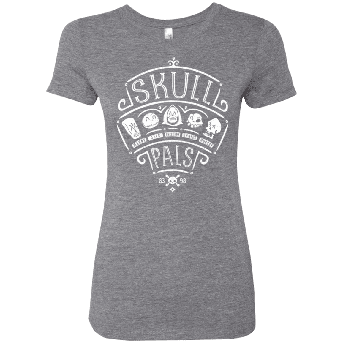 T-Shirts Premium Heather / S Skull Pals Women's Triblend T-Shirt
