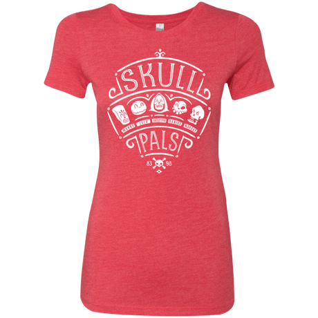 T-Shirts Vintage Red / S Skull Pals Women's Triblend T-Shirt