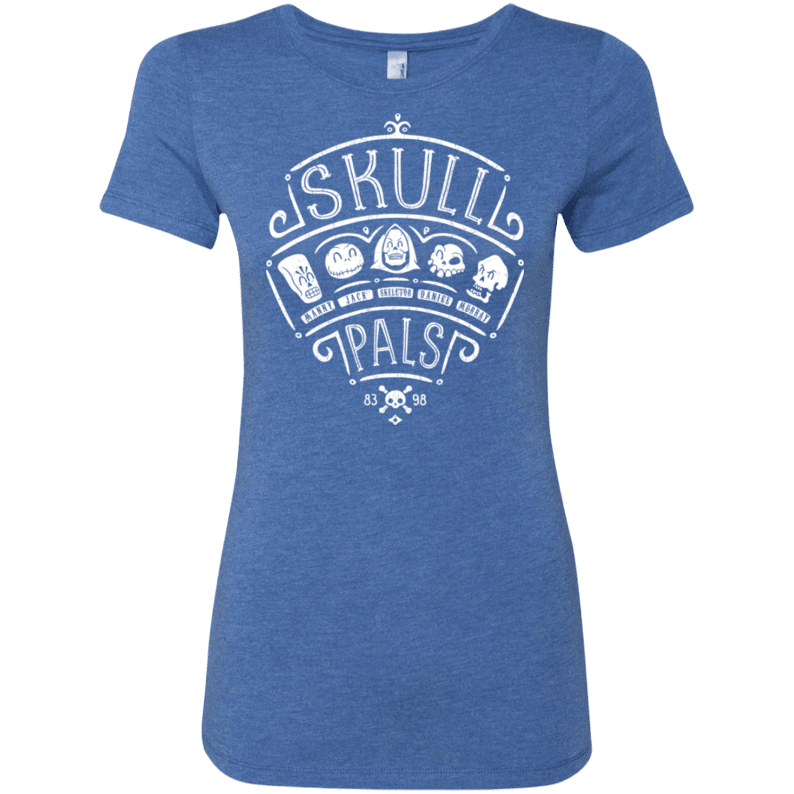 T-Shirts Vintage Royal / S Skull Pals Women's Triblend T-Shirt