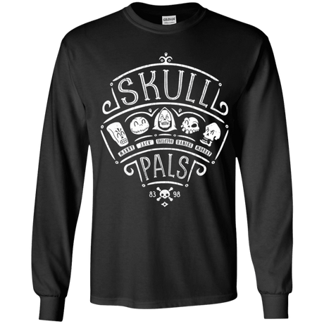 T-Shirts Black / YS Skull Pals Youth Long Sleeve T-Shirt