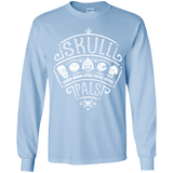 T-Shirts Light Blue / YS Skull Pals Youth Long Sleeve T-Shirt