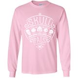 T-Shirts Light Pink / YS Skull Pals Youth Long Sleeve T-Shirt