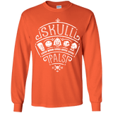 T-Shirts Orange / YS Skull Pals Youth Long Sleeve T-Shirt