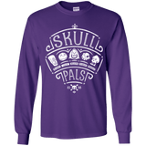 T-Shirts Purple / YS Skull Pals Youth Long Sleeve T-Shirt