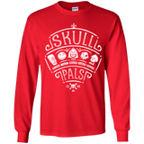 T-Shirts Red / YS Skull Pals Youth Long Sleeve T-Shirt