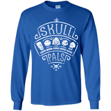 T-Shirts Royal / YS Skull Pals Youth Long Sleeve T-Shirt