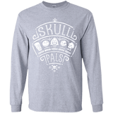 T-Shirts Sport Grey / YS Skull Pals Youth Long Sleeve T-Shirt