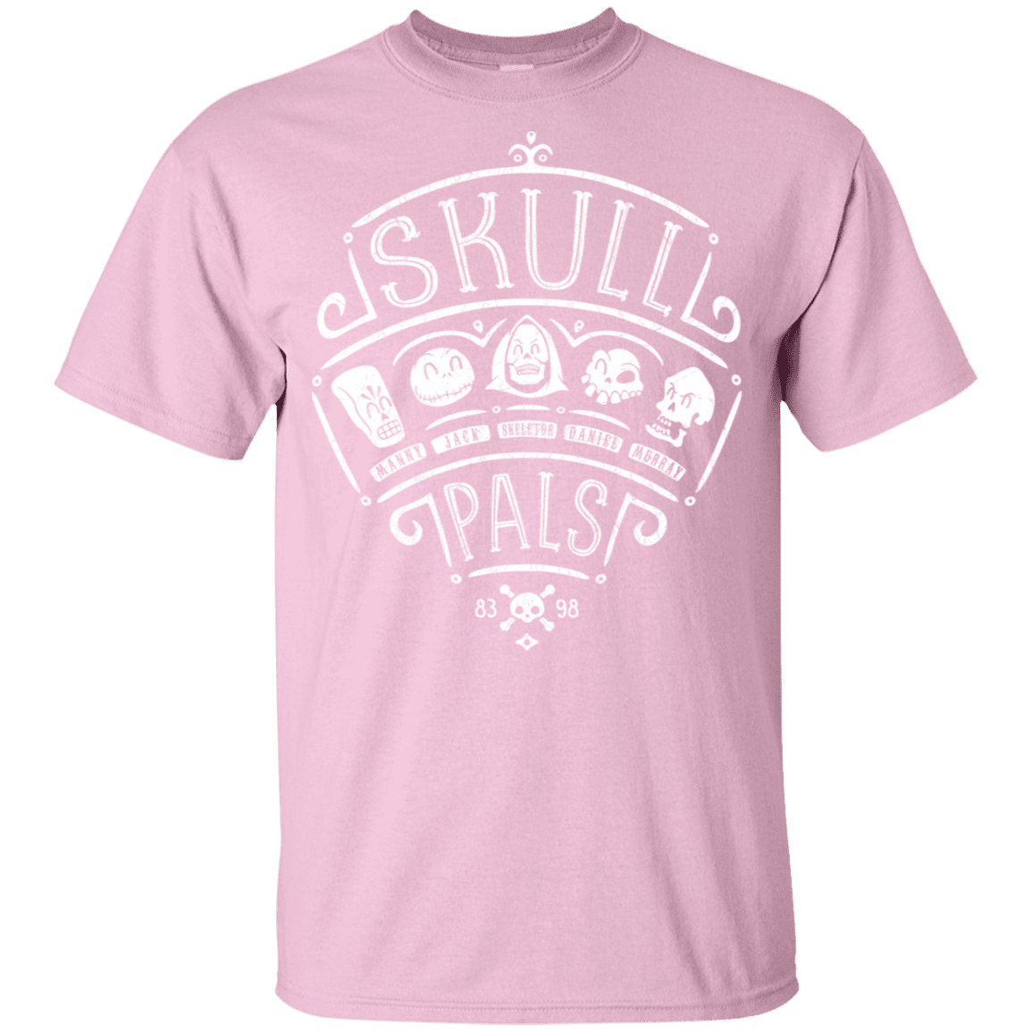 T-Shirts Light Pink / YXS Skull Pals Youth T-Shirt