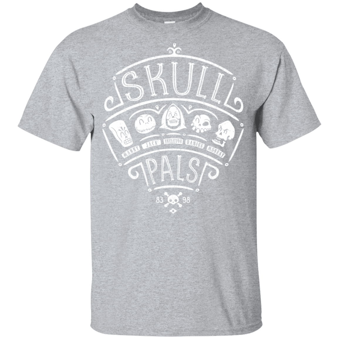 T-Shirts Sport Grey / YXS Skull Pals Youth T-Shirt