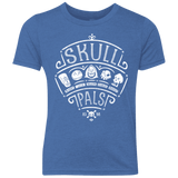 T-Shirts Vintage Royal / YXS Skull Pals Youth Triblend T-Shirt