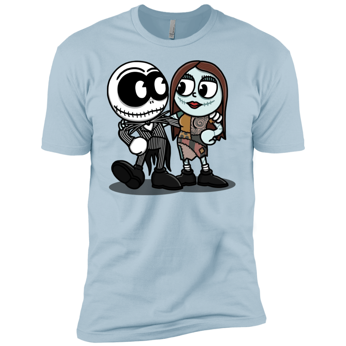 T-Shirts Light Blue / YXS Skullhead Boys Premium T-Shirt